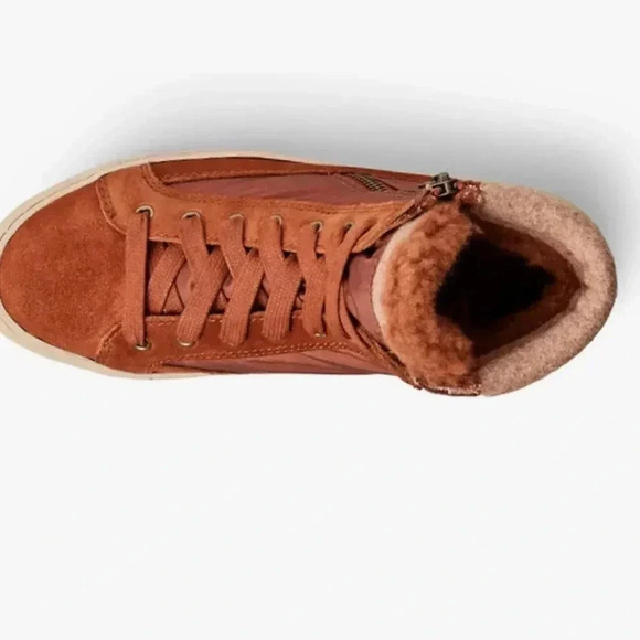 Cougar Dax Waterproof Tobacco Suede High top sneaker - Picture 4 of 6